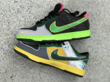 Authentic Division Street x Nike Dunk Low“What The Ducks Of A Feather” Black/Red/Green