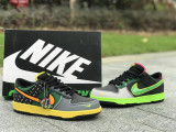Authentic Division Street x Nike Dunk Low“What The Ducks Of A Feather” Black/Red/Green