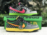 Authentic Division Street x Nike Dunk Low“What The Ducks Of A Feather” Black/Red/Green