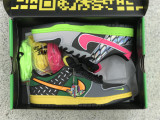 Authentic Division Street x Nike Dunk Low“What The Ducks Of A Feather” Black/Red/Green