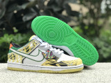 Authentic Division Street x Nike Dunk Low“What The Ducks Of A Feather” White/Green