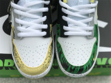 Authentic Division Street x Nike Dunk Low“What The Ducks Of A Feather” White/Green