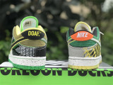 Authentic Division Street x Nike Dunk Low“What The Ducks Of A Feather” White/Green
