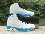 Authentic Air Jordan 9  Powder Blue