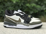 Authentic Jordan Legacy 312 Low White/Black/Green