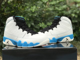 Authentic Air Jordan 9  Powder Blue