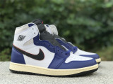Authentic Air Jordan 1 High OG Rare Air “Deep Royal Blue”