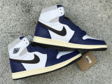 Authentic Air Jordan 1 High OG Rare Air “Deep Royal Blue”