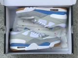 Authentic Air jordan 4 RM“White/Neutral Grey”