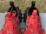 Authentic Balenciaga Whike Track Hike Sneaker Red Black