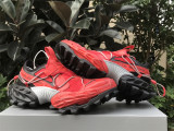 Authentic Balenciaga Whike Track Hike Sneaker Red Black