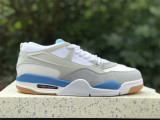 Authentic Air jordan 4 RM“White/Neutral Grey”
