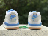 Authentic Air jordan 4 RM“White/Neutral Grey”