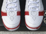 Authentic Air Jordan 23 White Varsity Red
