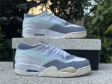 Authentic Air jordan 4 RM “Diffused Blue/AshenSlate”