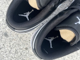 Authentic Air Jordan 1 LOW White/Black