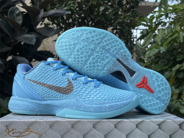 Authentic Nike Zoom Kobe 6 FTB Blue/Red