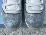 Authentic Air Jordan 11 Low “Snakeskin” Grey/White