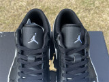 Authentic Air Jordan 1 LOW White/Black