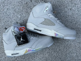 Authentic Air Jordan 5 Retro CNY Light Bone/Grey-Sail