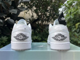 Authentic Air Jordan 1 Low WMNS CNY Football Grey White