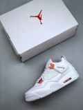Authentic Air Jordan 4 Retro “Orange Metallic”