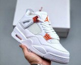 Authentic Air Jordan 4 Retro “Orange Metallic”
