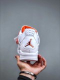 Authentic Air Jordan 4 Retro “Orange Metallic”