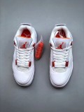 Authentic Air Jordan 4 Retro “Orange Metallic”