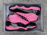 Authentic Air Jordan 11 Retro Pink/Black