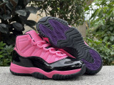 Authentic Air Jordan 11 Retro Pink/Black