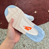 Authentic Nike Air Flight 89 Low Grey/Blue/Orange