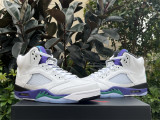 Authentic Air Jordan 5 Retro Grape