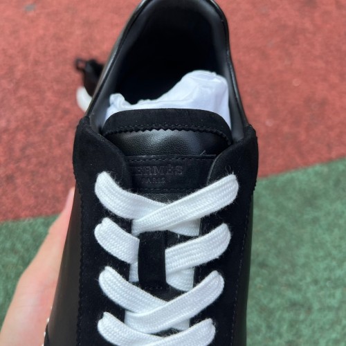 Authentic Hermes Bouncing Sneakers Black