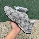 Authentic Gucci RUN Shoes Grey