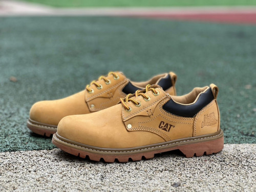 Authentic CAT Boots Founder Brown