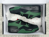 Authentic Air jordan 4 RM “Diffused” Black/Green