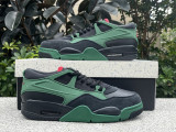 Authentic Air jordan 4 RM “Diffused” Black/Green