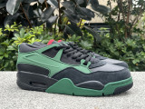 Authentic Air jordan 4 RM “Diffused” Black/Green