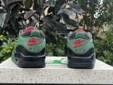 Authentic Air jordan 4 RM “Diffused” Black/Green