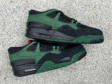 Authentic Air jordan 4 RM “Diffused” Black/Green