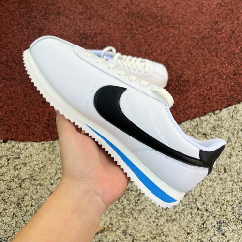 Authentic Nike Cortez White/Black/Blue