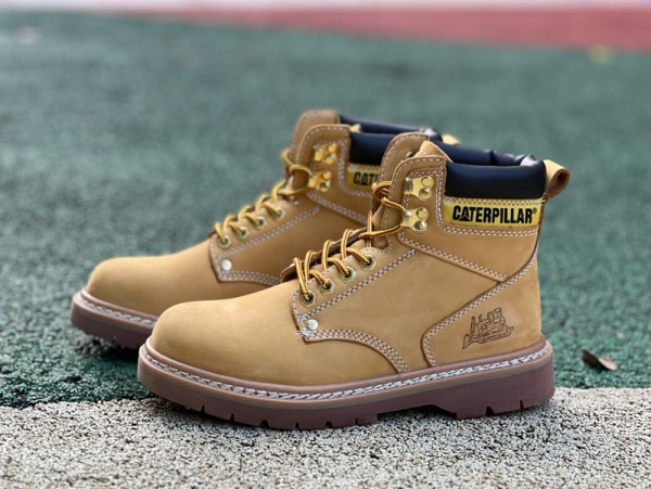 Authentic CAT Boots Yellow wheat Crystal