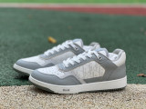 Authentic Dior B27 Shoes White/Grey