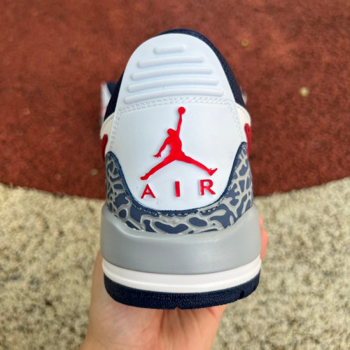 Authentic Air Jordan Legacy 312 Low White/Blue/Red
