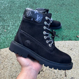 Authentic Timberland x LOUIS VUIT*TON Boots Black