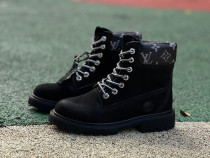 Authentic Timberland x LOUIS VUIT*TON Boots Black