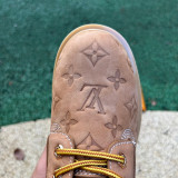 Authentic Timberland x LOUIS VUIT*TON Boots Brown Flower