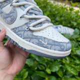 Authentic Nike Dunk Low x Dior White/Grey
