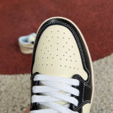 Authentic Air Jordan 1 Low Wheat/Black